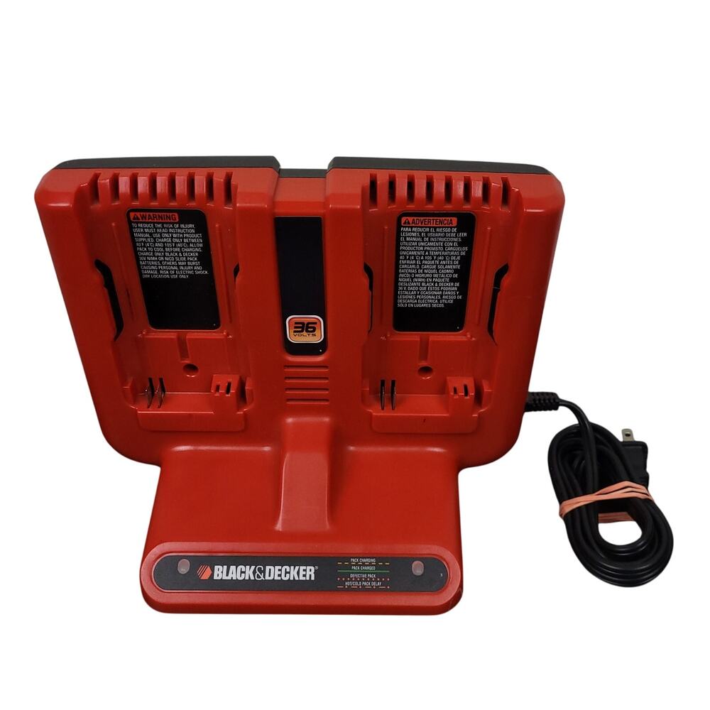 Black & Decker 36V Battery Charger XRC360 OEM Tested & Functional BATT NOT INCL